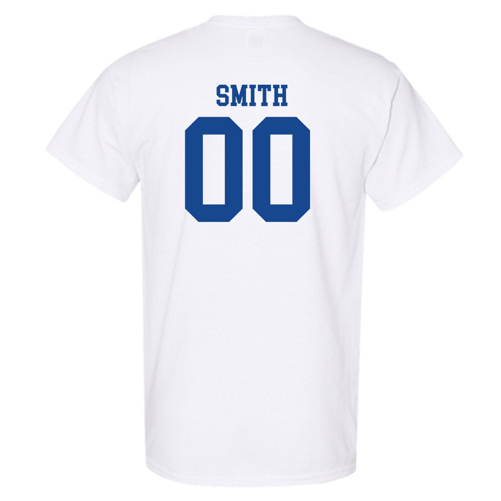 SMU - NCAA Football : Wyat Smith - White T-Shirt-1