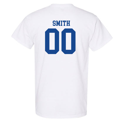 SMU - NCAA Football : Wyat Smith - White T-Shirt-1