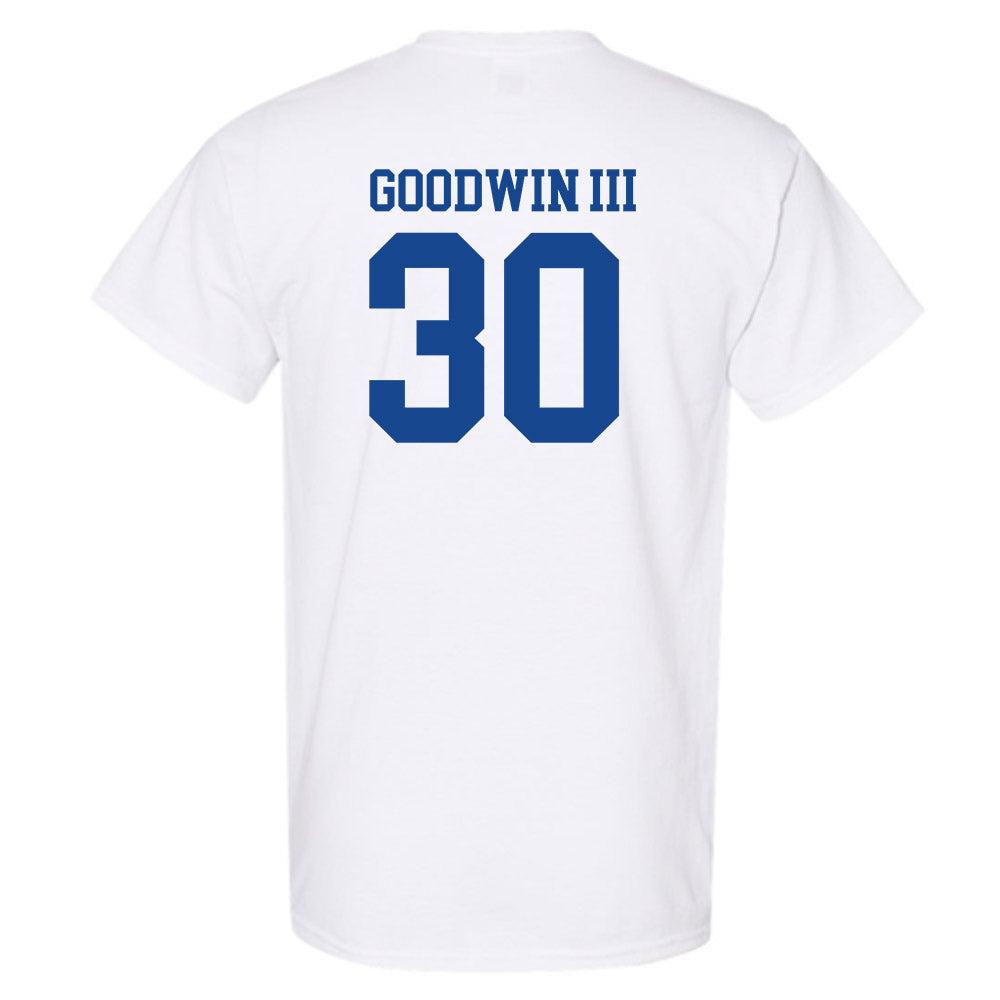 SMU - NCAA Football : Kenneth Goodwin III - White T-Shirt-1