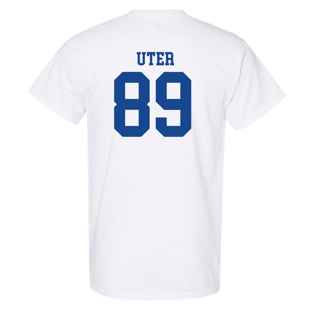 SMU - NCAA Football : Miles Uter - White T-Shirt-1