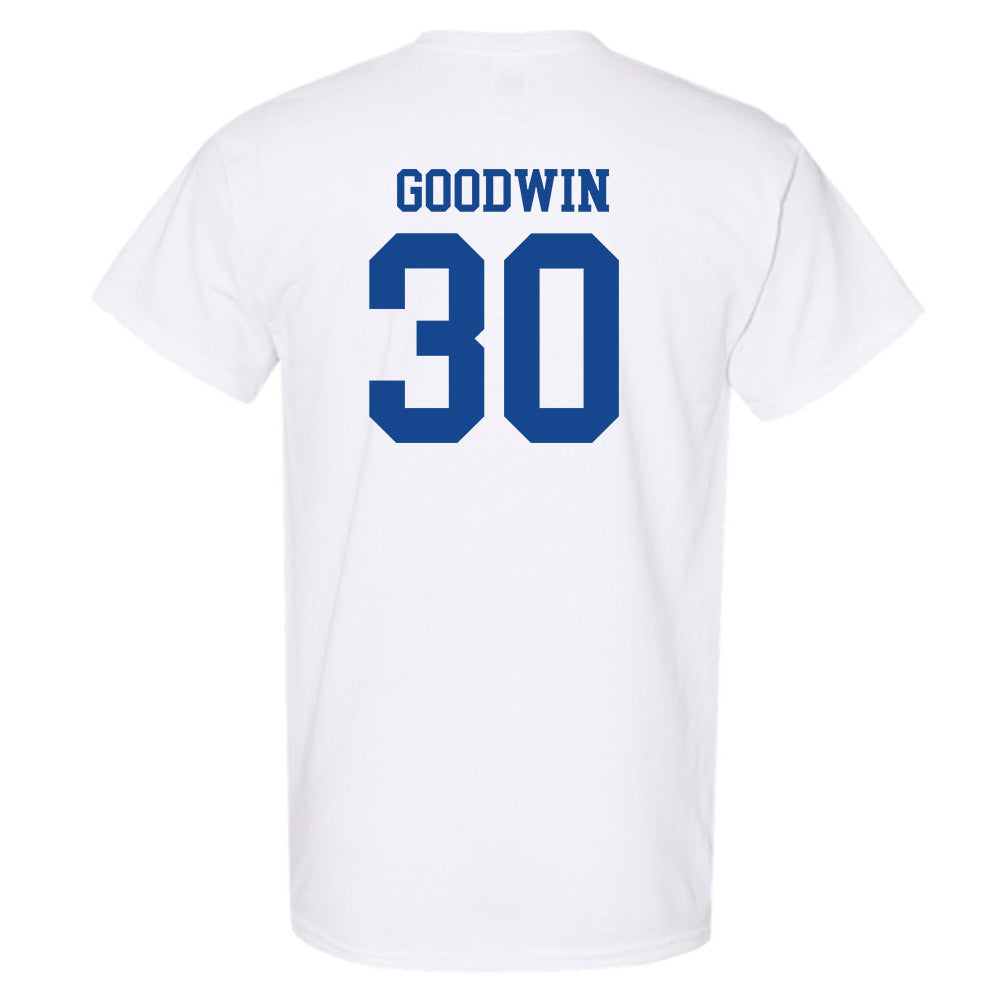 SMU - NCAA Football : Kenneth Goodwin - White T-Shirt-1