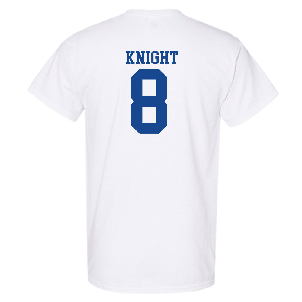 SMU - NCAA Football : Yamir Knight - White T-Shirt-1