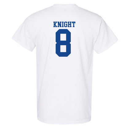 SMU - NCAA Football : Yamir Knight - White T-Shirt-1
