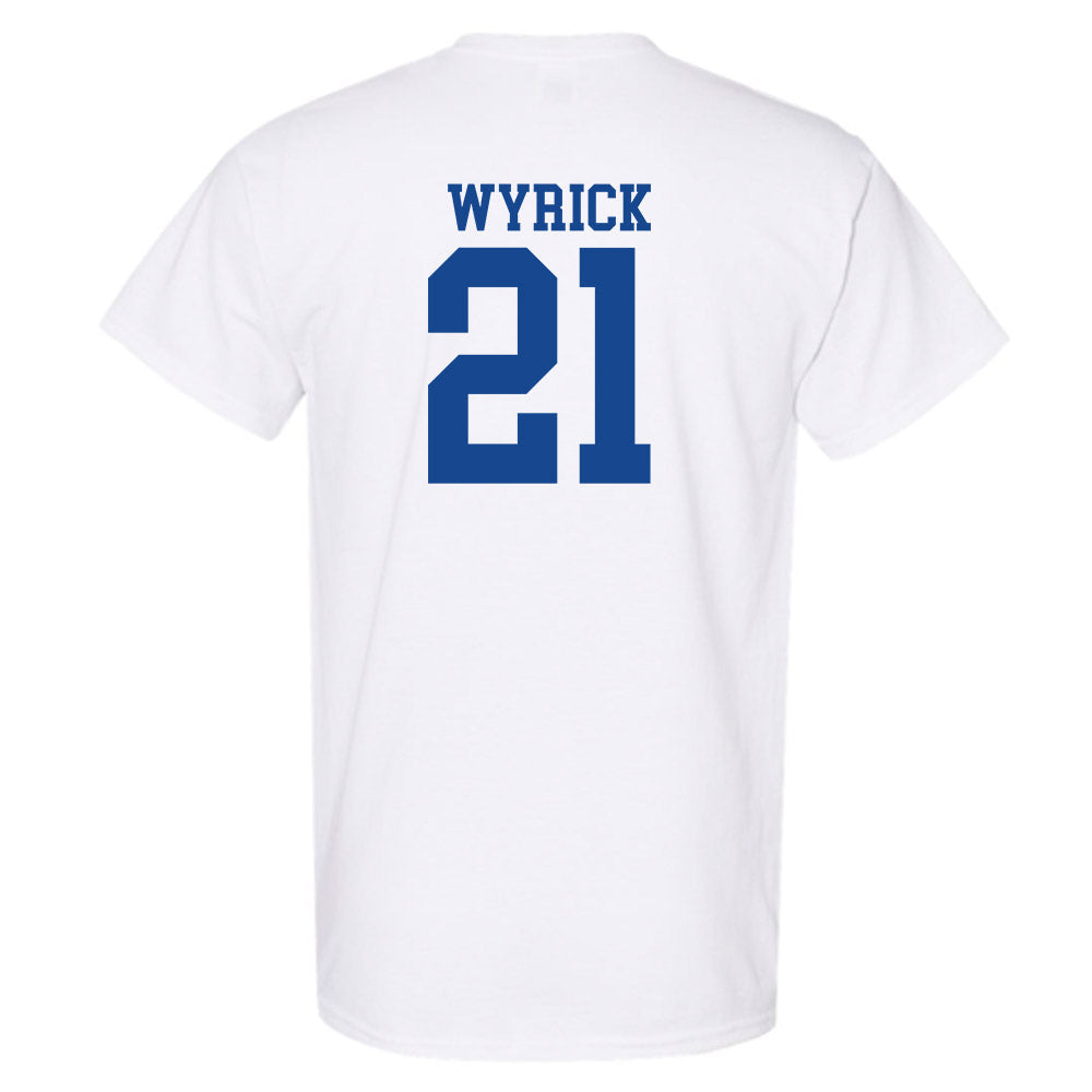 SMU - NCAA Football : Jimmy Wyrick - White T-Shirt-1