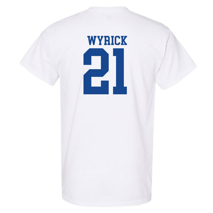SMU - NCAA Football : Jimmy Wyrick - White T-Shirt-1