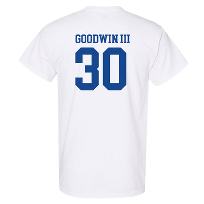 SMU - NCAA Football : Kenneth Goodwin III - White T-Shirt-1