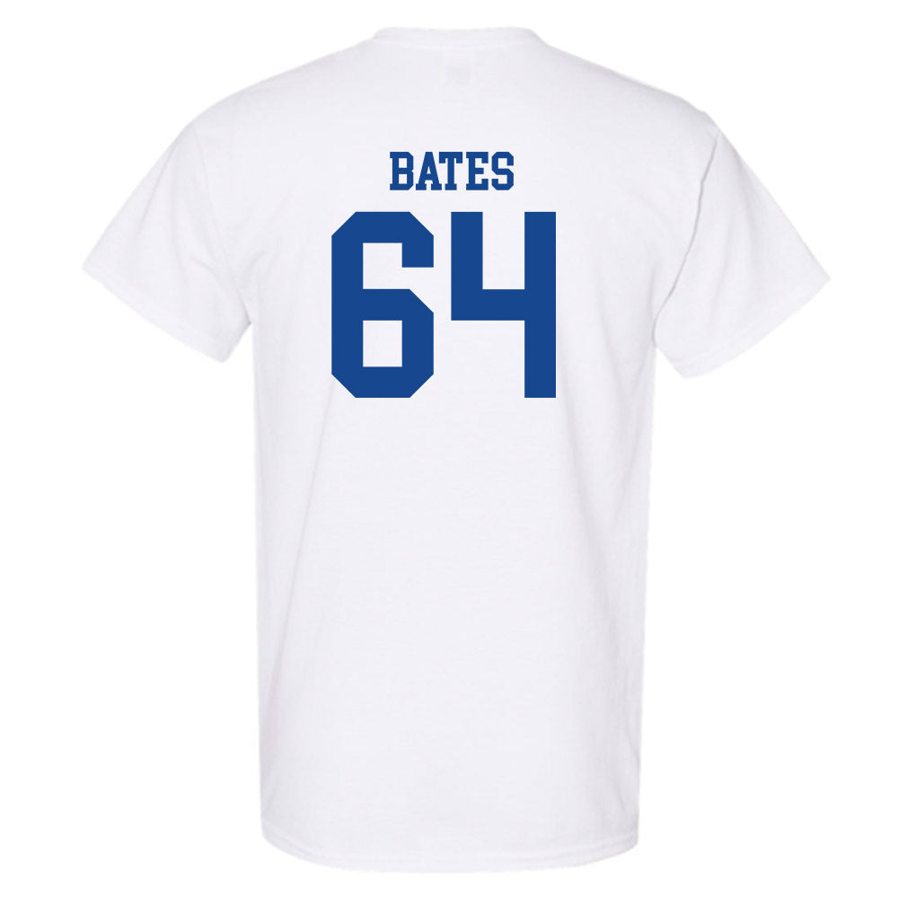 SMU - NCAA Football : Joshua Bates - White T-Shirt-1