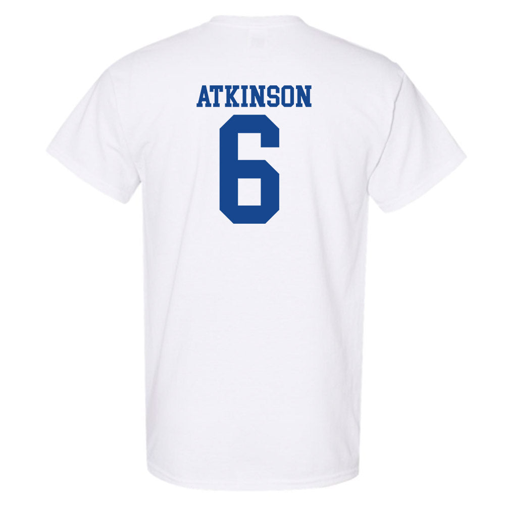 SMU - NCAA Football : Tavion Atkinson - White T-Shirt-1