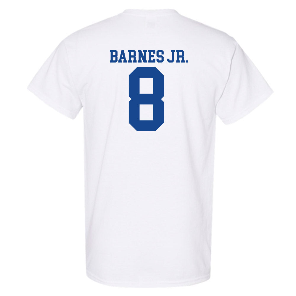 SMU - NCAA Football : Marcellus Barnes Jr. - White T-Shirt-1
