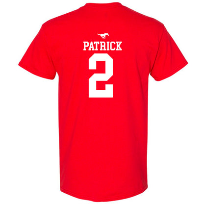SMU - NCAA Men's Basketball : Jacob Patrick - Sports Shersey T-Shirt-1