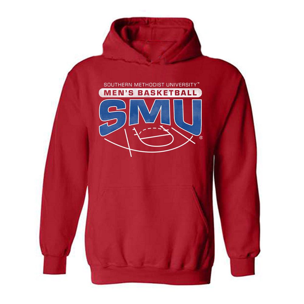 SMU - NCAA Men's Basketball : B.J. Edwards - Sports Shersey Hooded Sweatshirt-0
