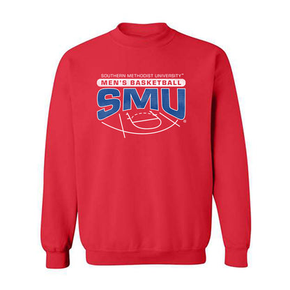 SMU - NCAA Women's Basketball : Grace Hall - Sports Shersey Crewneck Sweatshirt-0