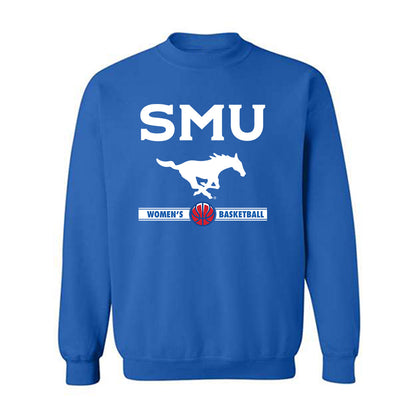 SMU - NCAA Men's Basketball : B.J. Edwards - Sports Shersey Crewneck Sweatshirt-0
