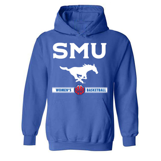 SMU - NCAA Women's Basketball : Jzaniya Harriel - Sports Shersey Hooded Sweatshirt-0