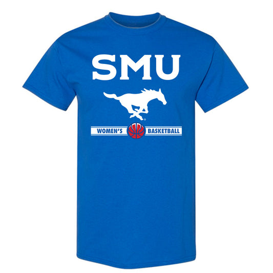 SMU - NCAA Women's Basketball : Grace Hall - Sports Shersey T-Shirt-0