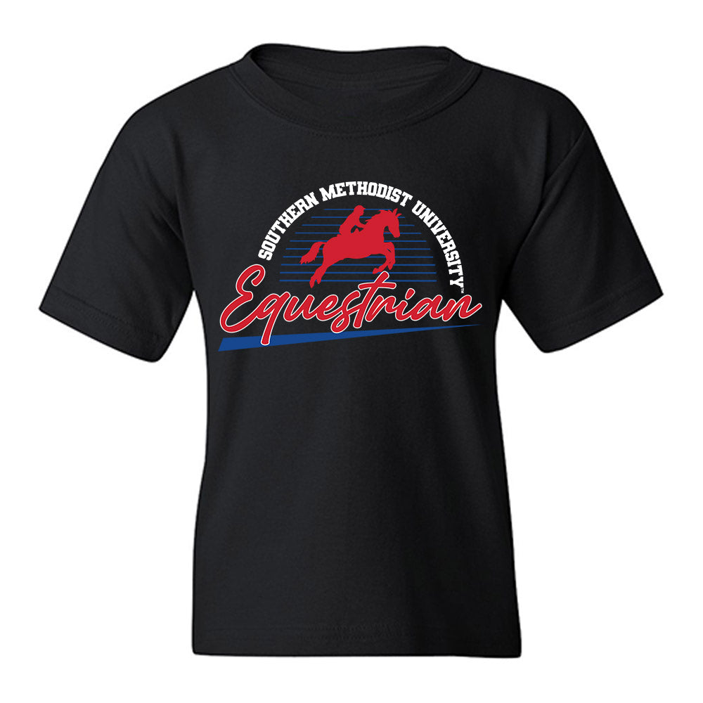 SMU - NCAA Equestrian : Greenley Achuck - Sports Shersey Youth T-Shirt-0