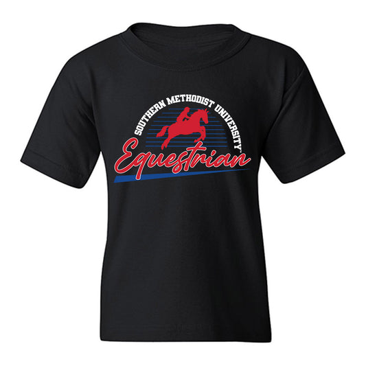 SMU - NCAA Equestrian : Greenley Achuck - Sports Shersey Youth T-Shirt-0