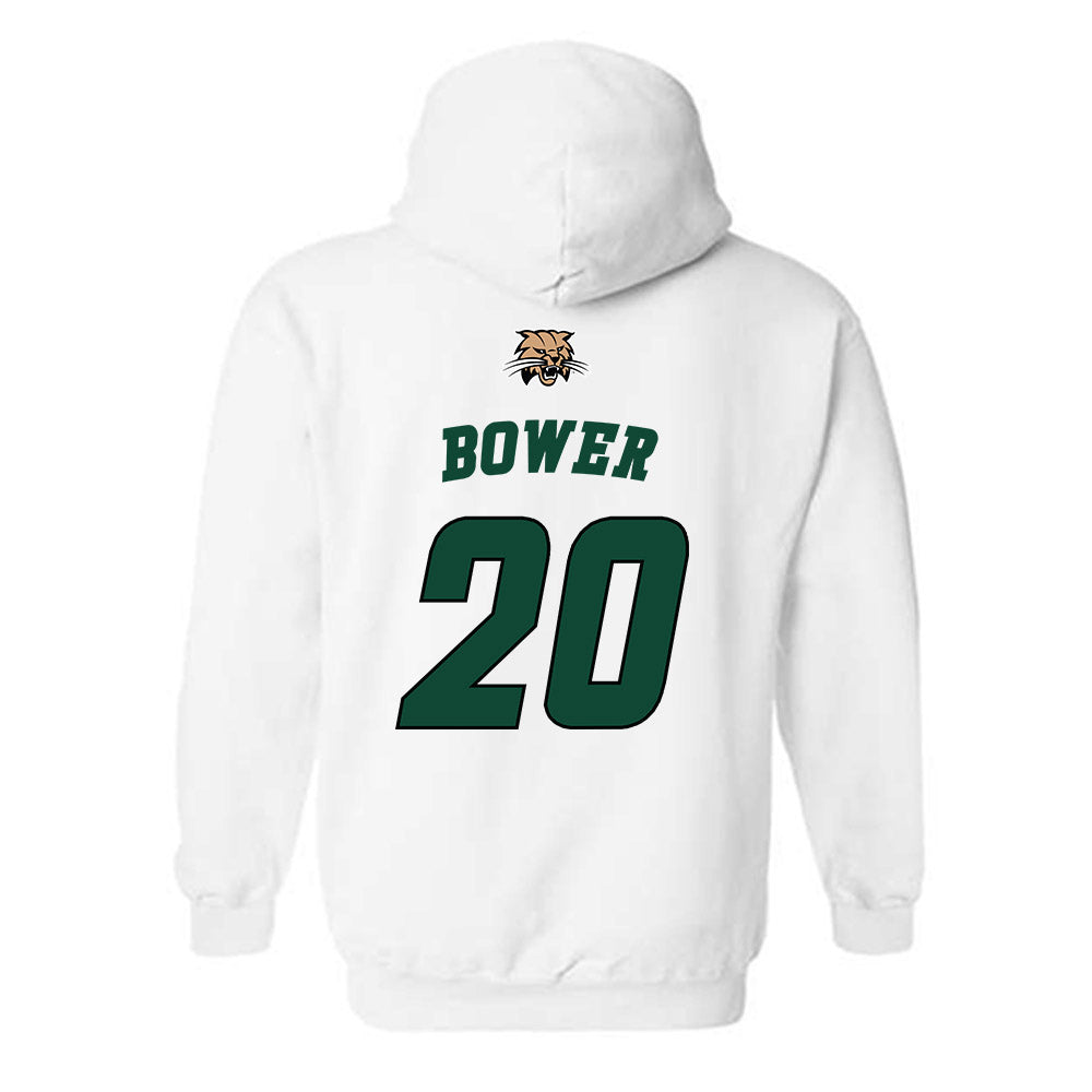 Ohio - NCAA Women's Basketball : Gigi Bower - Sports Shersey Hooded Sweatshirt-1