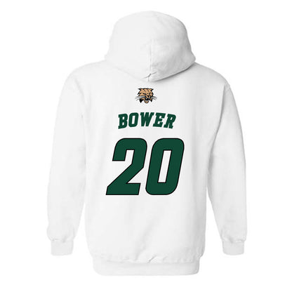 Ohio - NCAA Women's Basketball : Gigi Bower - Sports Shersey Hooded Sweatshirt-1