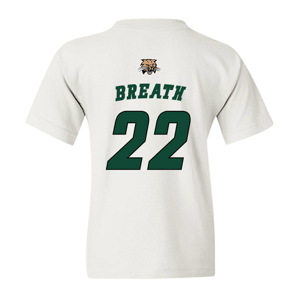 Ohio - NCAA Men's Basketball : Jalen Breath - Sports Shersey Youth T-Shirt-1