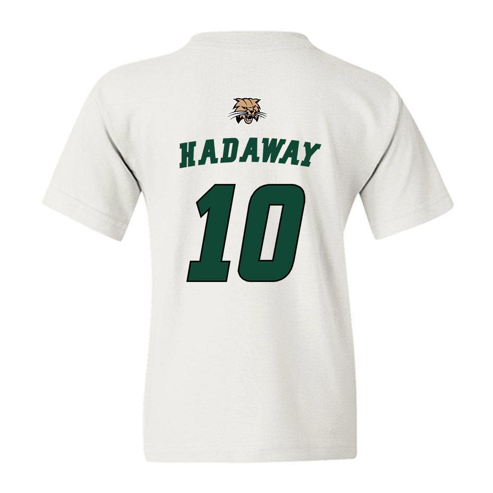 Ohio - NCAA Men's Basketball : Aidan Hadaway - Sports Shersey Youth T-Shirt-1
