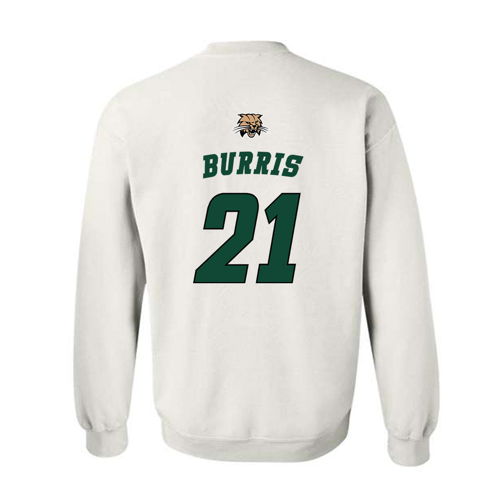 Ohio - NCAA Men's Basketball : Jesse Burris - Sports Shersey Crewneck Sweatshirt-1
