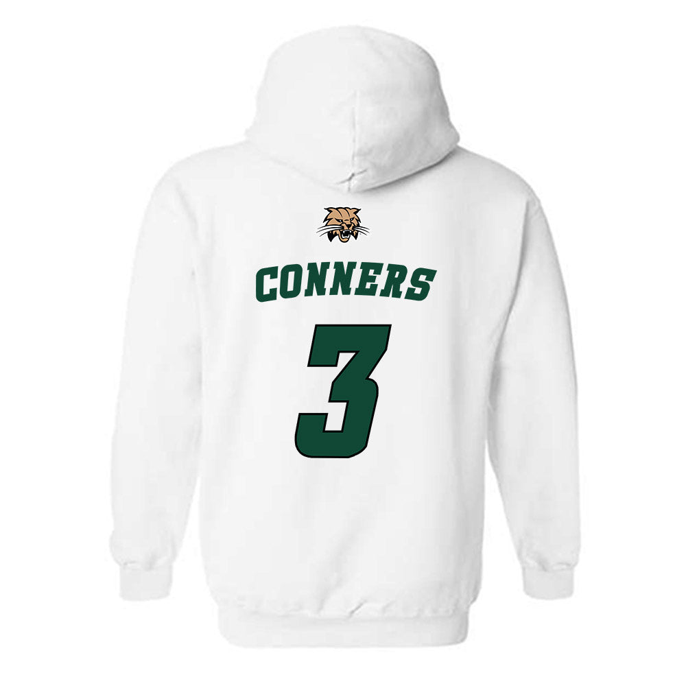 Ohio - NCAA Men's Basketball : Dior Conners - Sports Shersey Hooded Sweatshirt-1