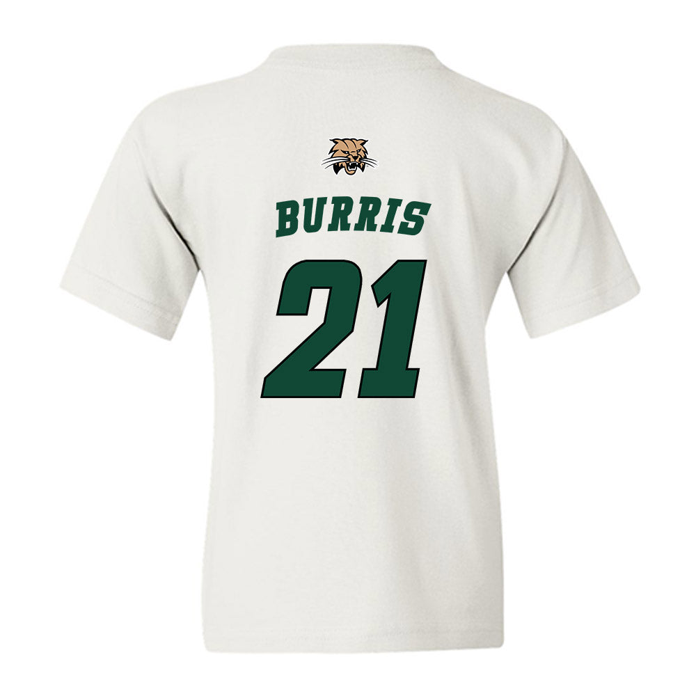 Ohio - NCAA Men's Basketball : Jesse Burris - Sports Shersey Youth T-Shirt-1