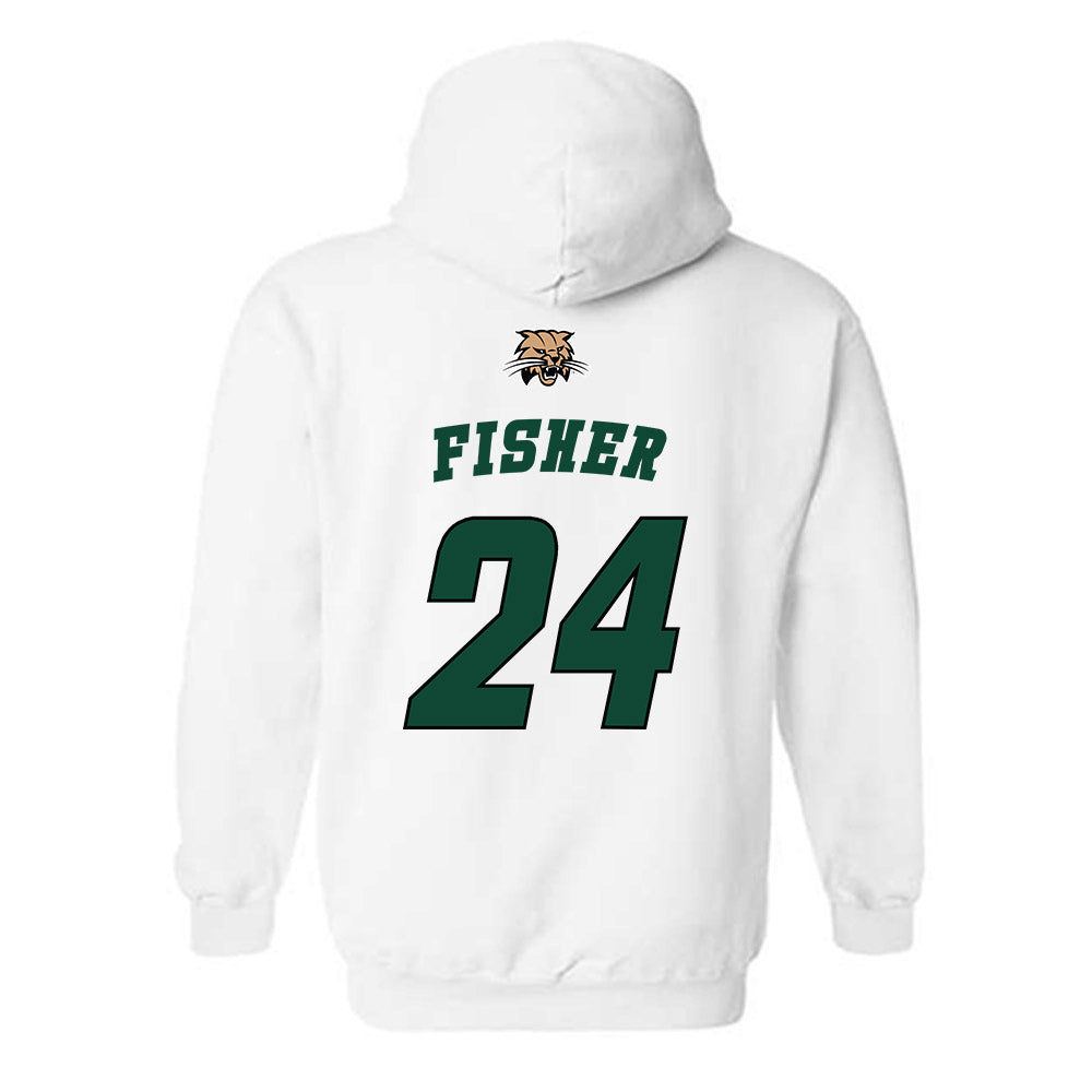 Ohio - NCAA Men's Basketball : Jordan Fisher - Sports Shersey Hooded Sweatshirt-1