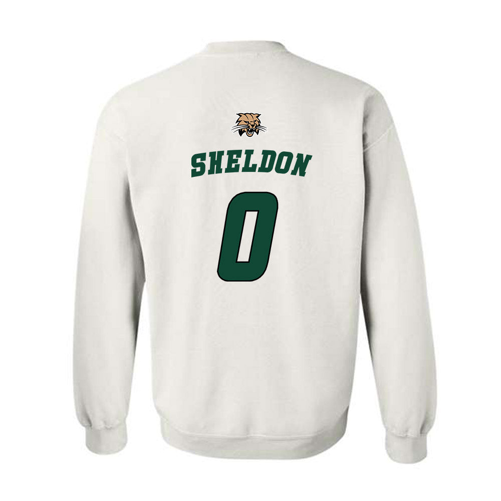 Ohio - NCAA Men's Basketball : Ajay Sheldon - Sports Shersey Crewneck Sweatshirt-1