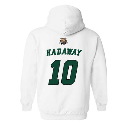 Ohio - NCAA Men's Basketball : Aidan Hadaway - Sports Shersey Hooded Sweatshirt-1