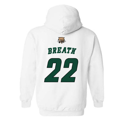Ohio - NCAA Men's Basketball : Jalen Breath - Sports Shersey Hooded Sweatshirt-1