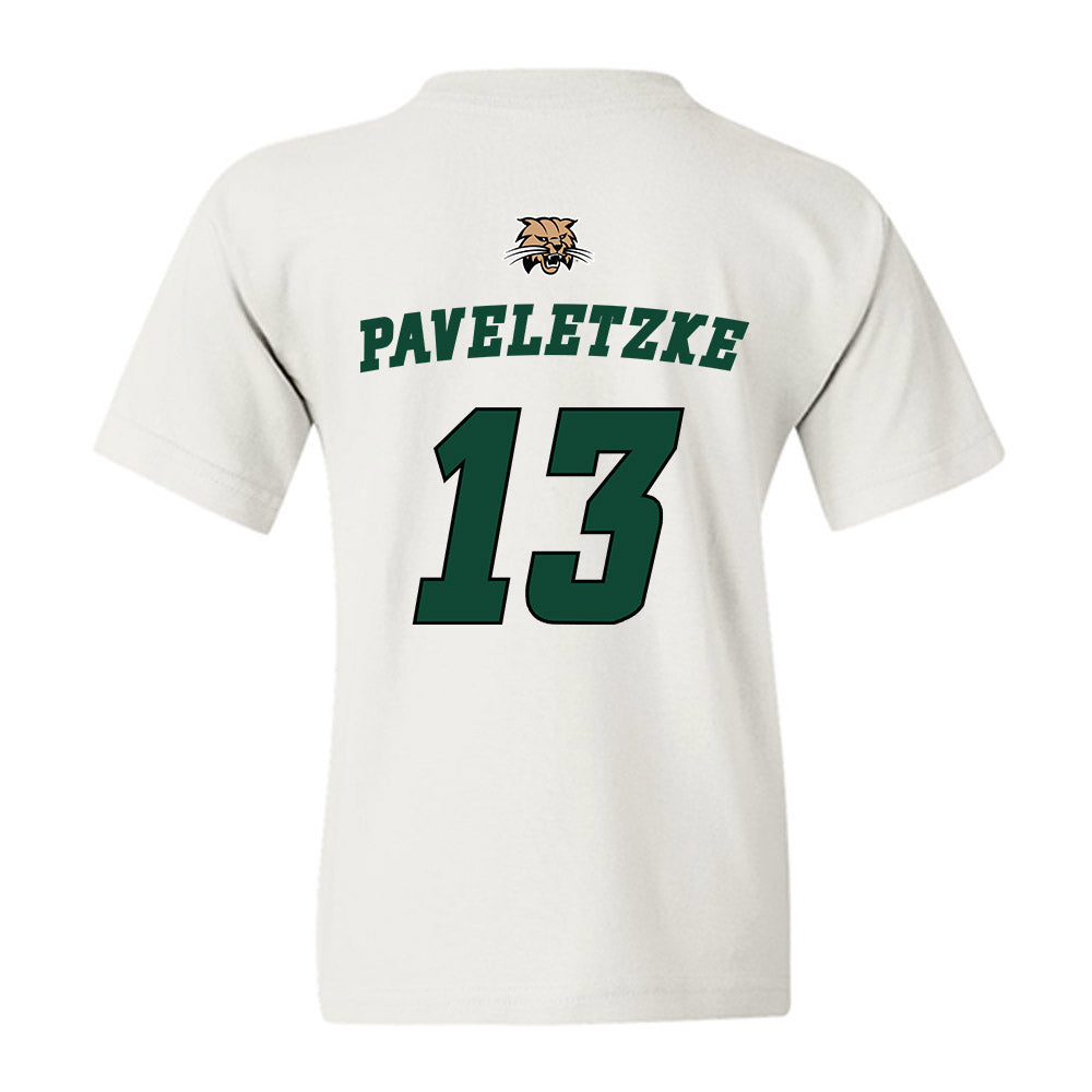 Ohio - NCAA Men's Basketball : Jackson Paveletzke - Sports Shersey Youth T-Shirt-1