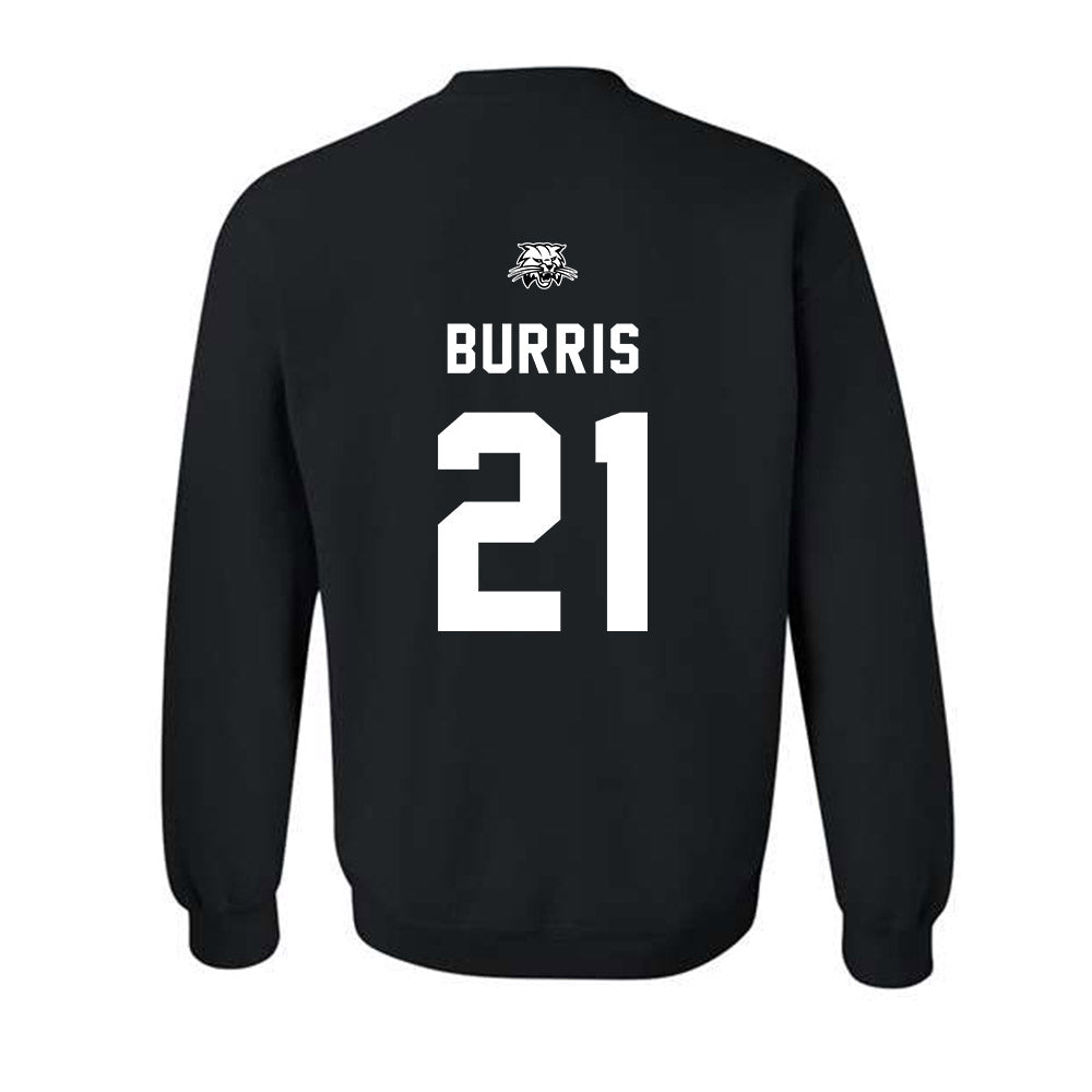 Ohio - NCAA Men's Basketball : Jesse Burris - Sports Shersey Crewneck Sweatshirt-1