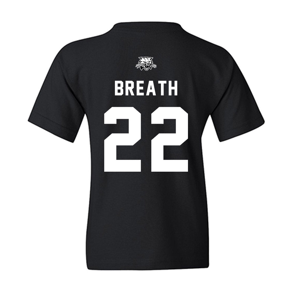 Ohio - NCAA Men's Basketball : Jalen Breath - Sports Shersey Youth T-Shirt-1