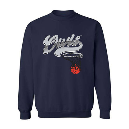 Rice - NCAA Men's Basketball : Cam Carroll - Sports Shersey Crewneck Sweatshirt-0