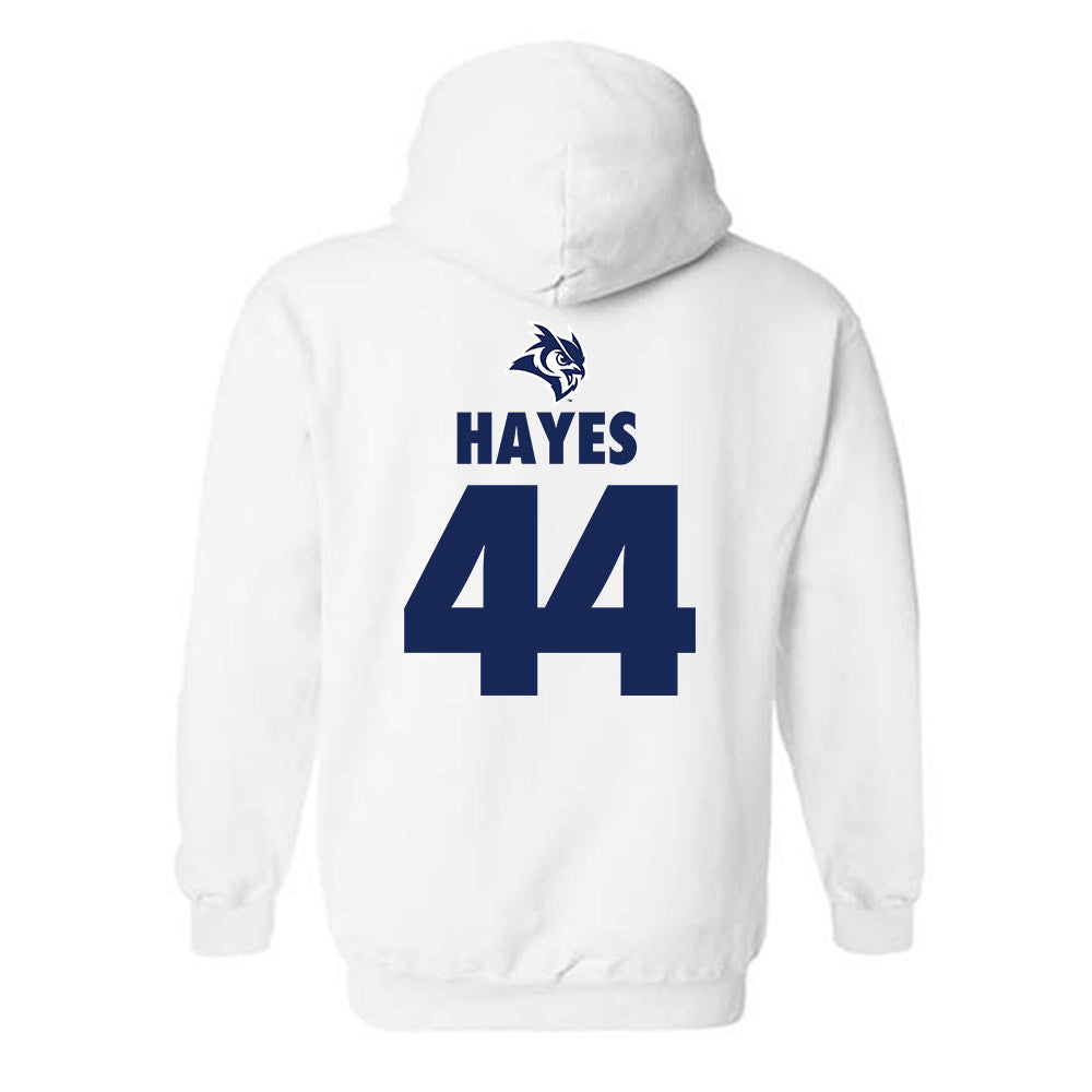 Rice - NCAA Women's Basketball : Shelby Hayes - Sports Shersey Hooded Sweatshirt-1