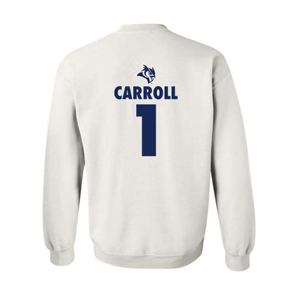 Rice - NCAA Men's Basketball : Cam Carroll - Sports Shersey Crewneck Sweatshirt-1