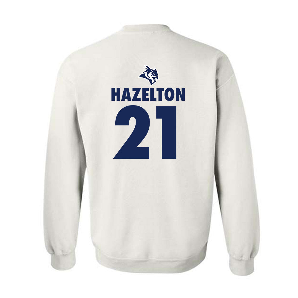 Rice - NCAA Women's Basketball : Myah Hazelton - Sports Shersey Crewneck Sweatshirt-1