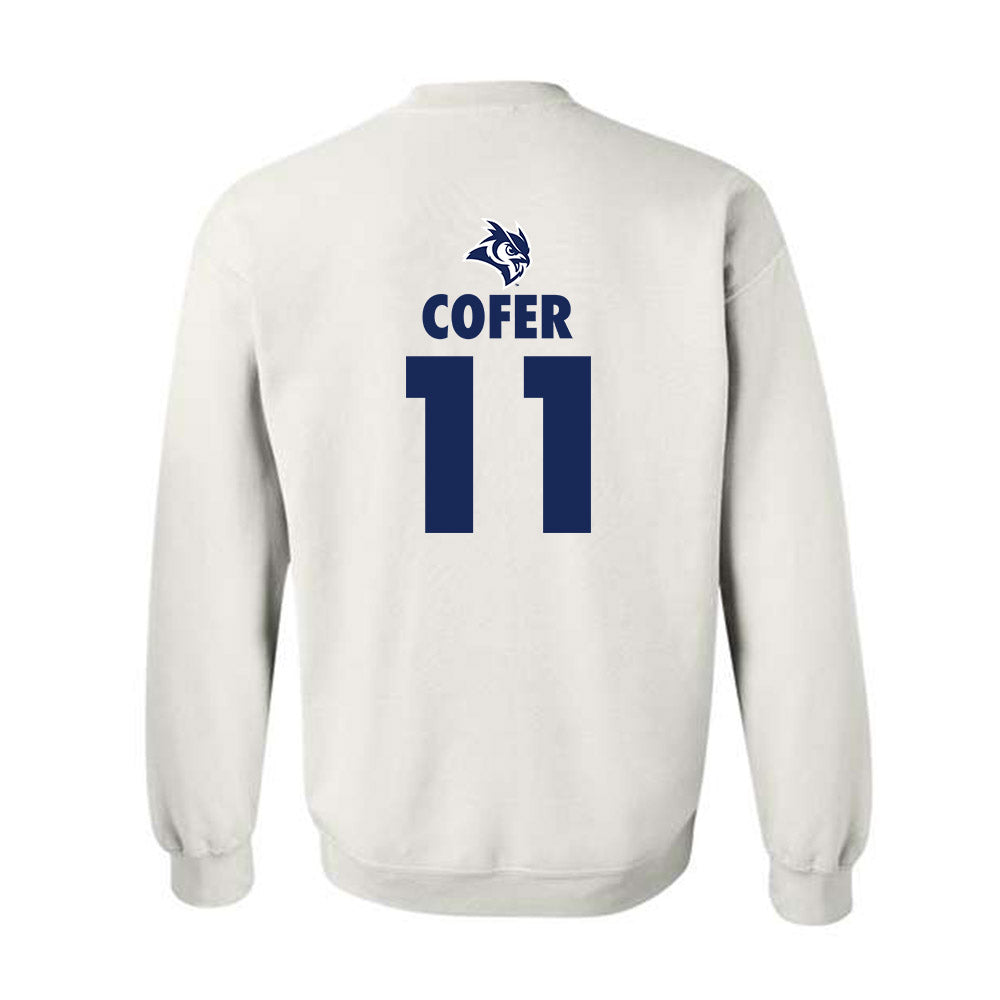 Rice - NCAA Women's Basketball : Paige Cofer - Sports Shersey Crewneck Sweatshirt-1