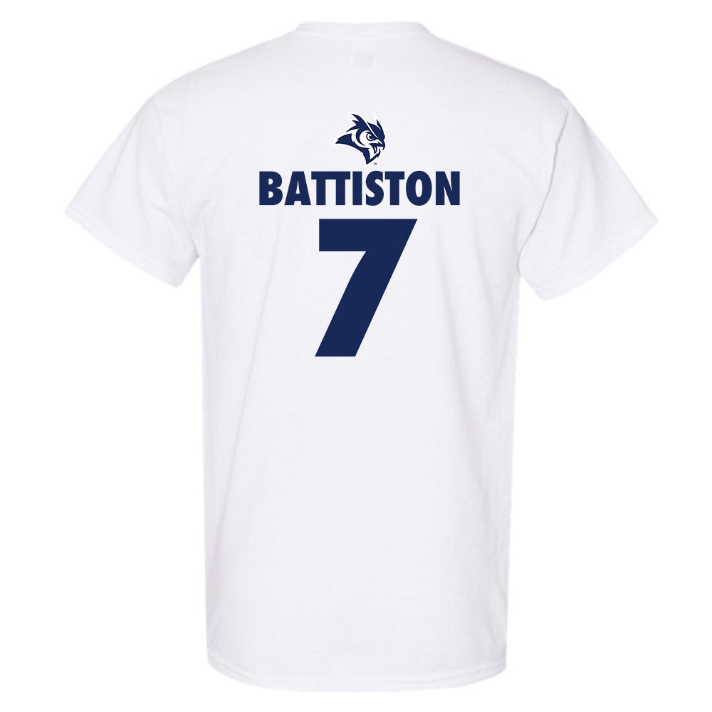 Rice - NCAA Women's Basketball : Louann Battiston - Sports Shersey T-Shirt-1
