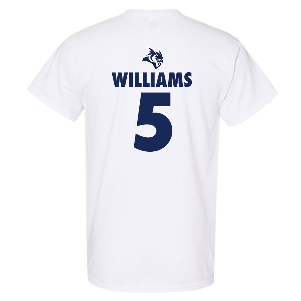 Rice - NCAA Men's Basketball : Jordan Williams - Sports Shersey T-Shirt-1