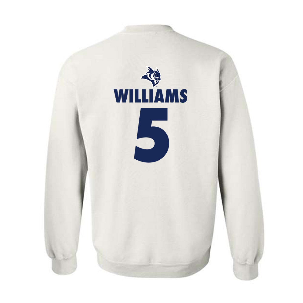 Rice - NCAA Men's Basketball : Jordan Williams - Sports Shersey Crewneck Sweatshirt-1