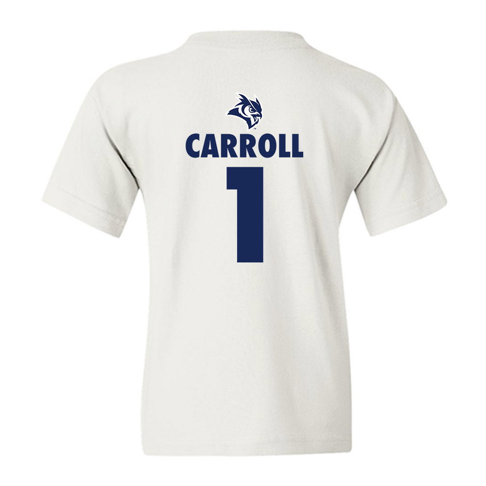 Rice - NCAA Men's Basketball : Cam Carroll - Sports Shersey Youth T-Shirt-1