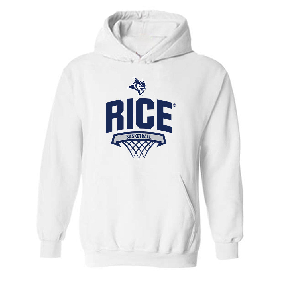 Rice - NCAA Men's Basketball : Cam Carroll - Sports Shersey Hooded Sweatshirt-0