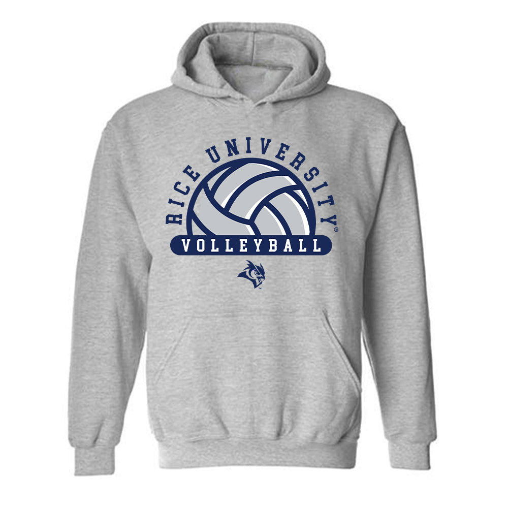 Rice - NCAA Women's Volleyball : Aaliyah Smith - Sports Shersey Hooded Sweatshirt-0