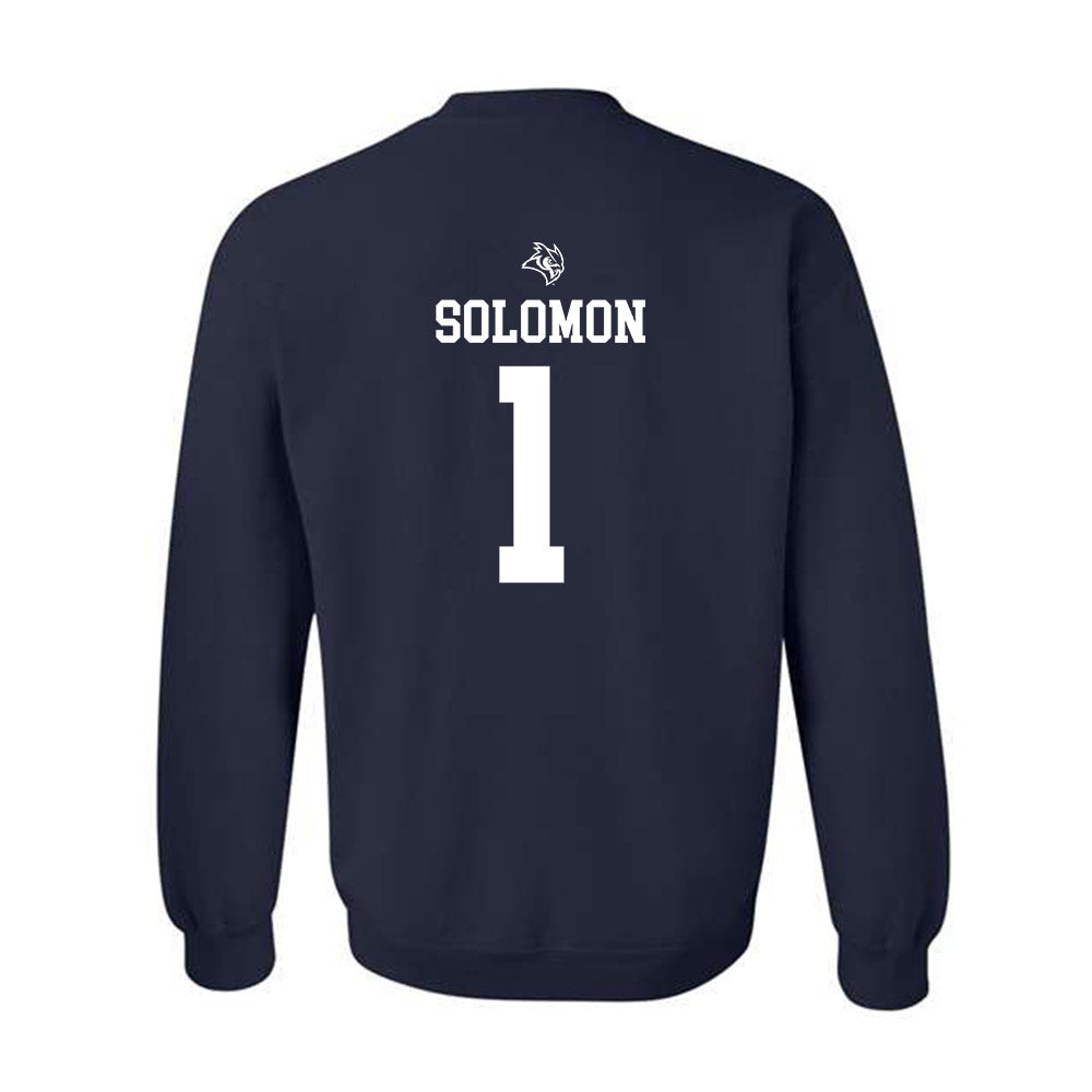 Rice - NCAA Women's Soccer : Kenzie Solomon - Sports Shersey Crewneck Sweatshirt-1