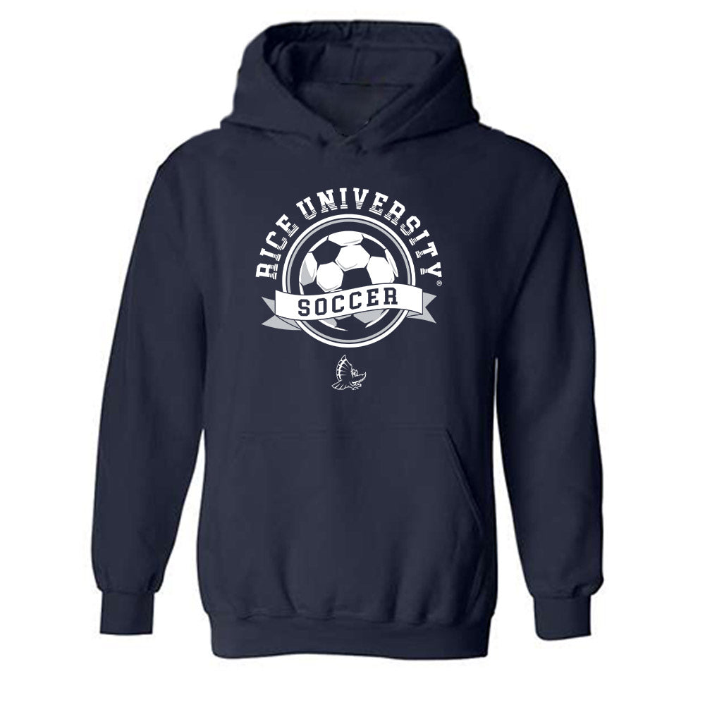 Rice - NCAA Women's Soccer : Kenzie Solomon - Sports Shersey Hooded Sweatshirt-0