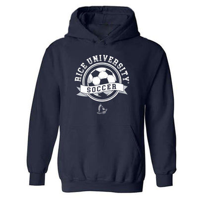 Rice - NCAA Women's Soccer : Kenzie Solomon - Sports Shersey Hooded Sweatshirt-0