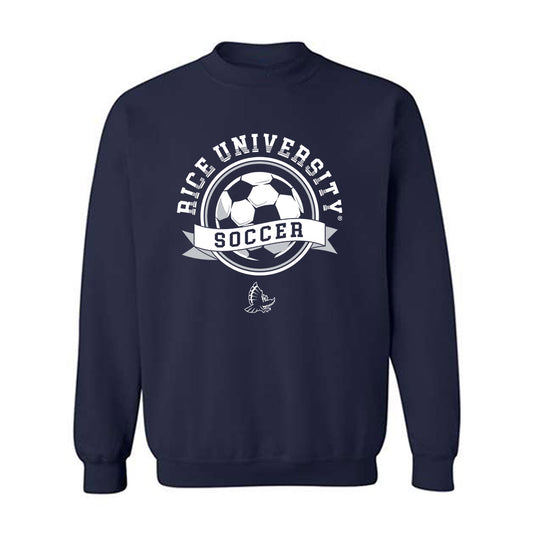 Rice - NCAA Women's Soccer : Keeley Klenke - Sports Shersey Crewneck Sweatshirt-0